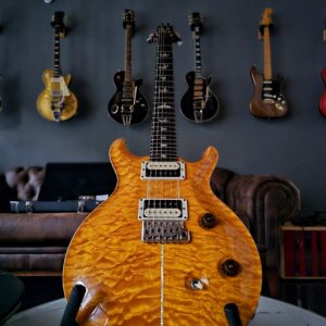 PRS Santana Awesome Quilt 10 Top 2012 Yellow with Custom Shop Pickups
